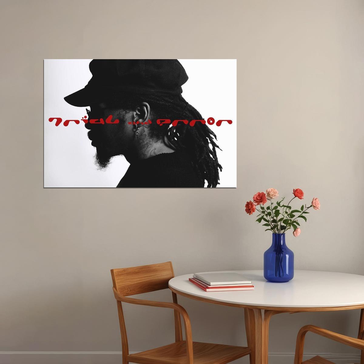 Dizzy Wright Trial And Error American Rap Music Album Poster Wall Art Print Home Wall Decor - xonomax