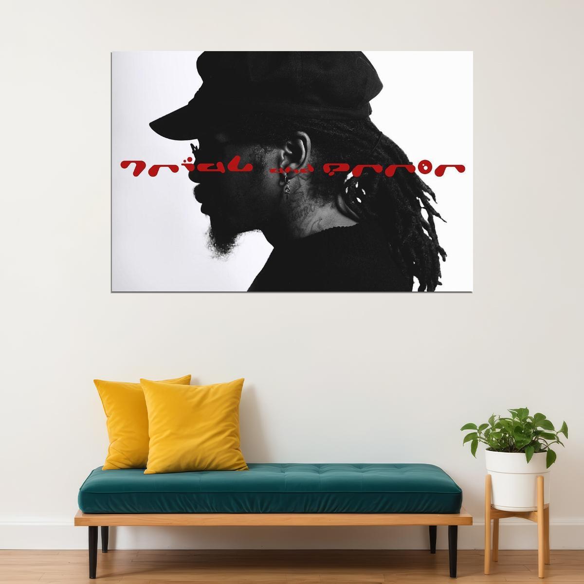 Dizzy Wright Trial And Error American Rap Music Album Poster Wall Art Print Home Wall Decor - xonomax