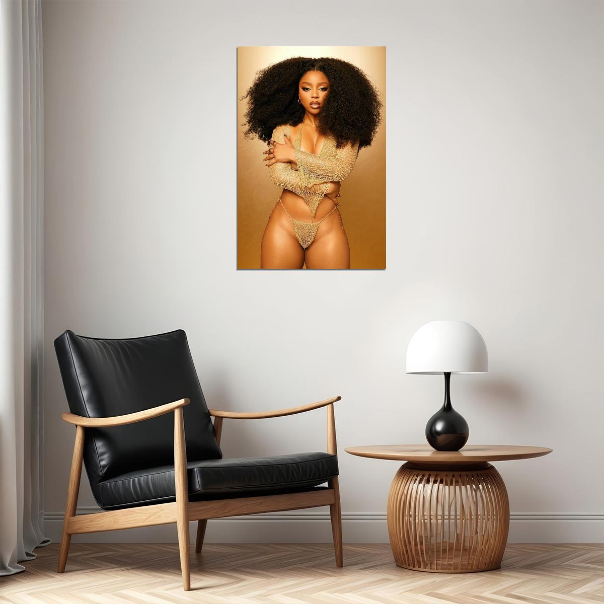 Chloe Bailey Celebrity American Singer Songwriter Poster Wall Art Print Home Wall Decor - xonomax