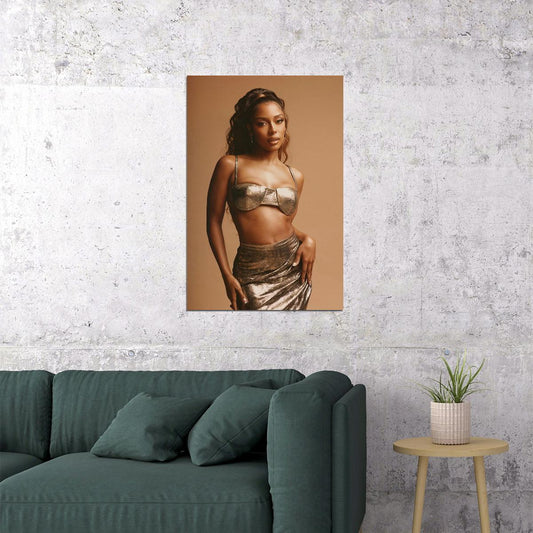 Victoria Monet Celebrity American Singer Pop Music Poster Wall Art Print Home Wall Decor - xonomax