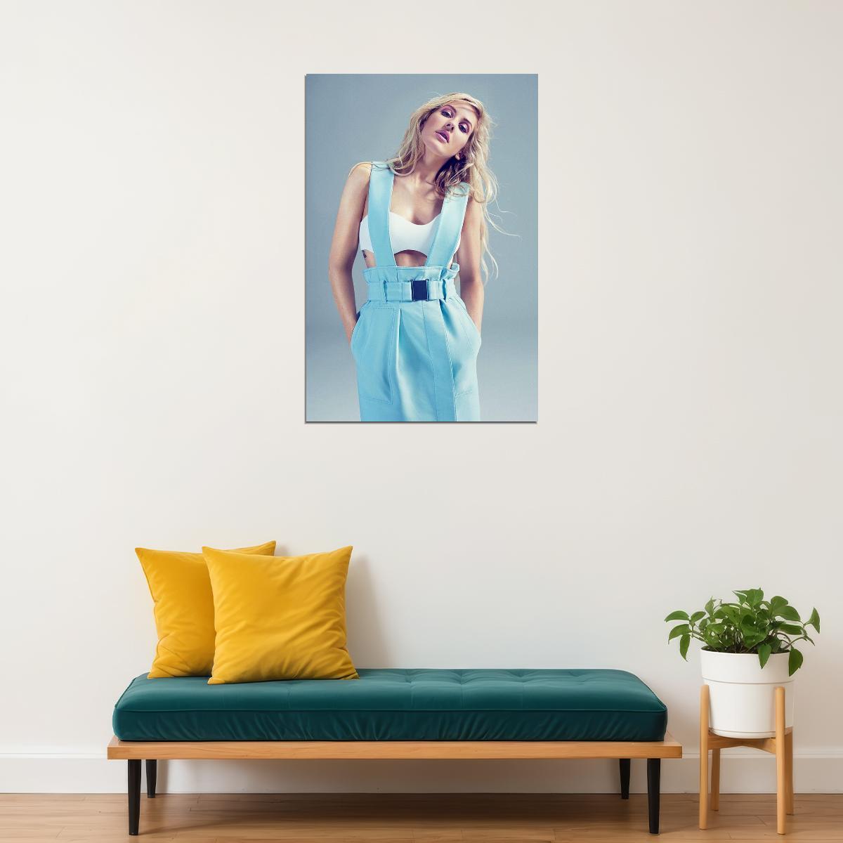 Ellie Goulding Celebrity American Singer Musician Poster Wall Art Print Home Wall Decor - xonomax