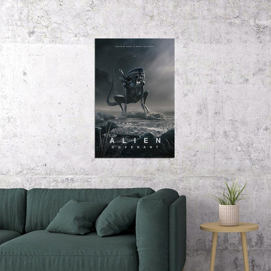 Alien Covenant Hot Movie Horror Thriller Action Poster Wall Art Print Home Wall Decor - xonomax