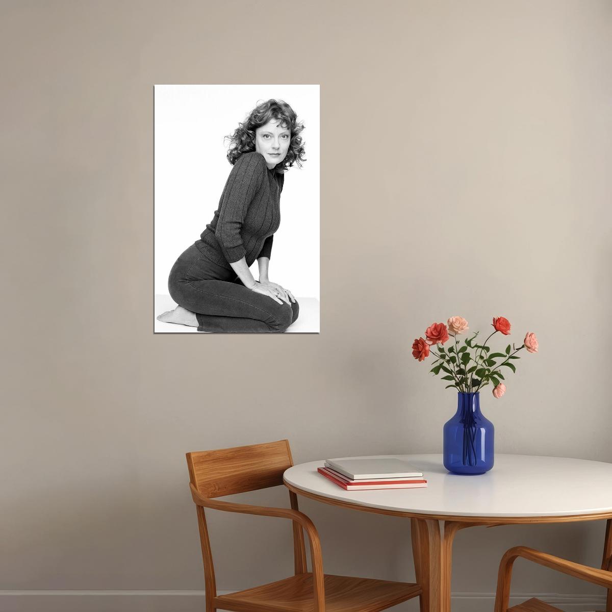 Susan Sarandon American Actress Poster Wall Art Print Home Wall Decor - xonomax
