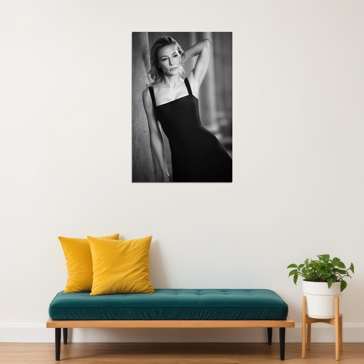Cate Blanchett Australian Actor And Producer Poster Wall Art Print Home Wall Decor - xonomax