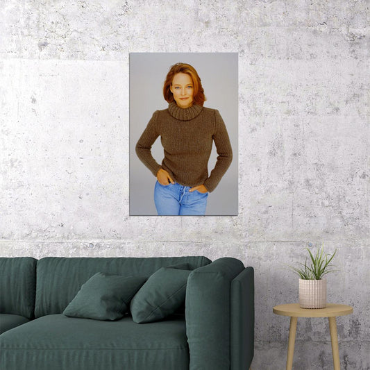 Jodie Foster American Actress Producer Vintage Poster Wall Art Print Home Wall Decor - xonomax