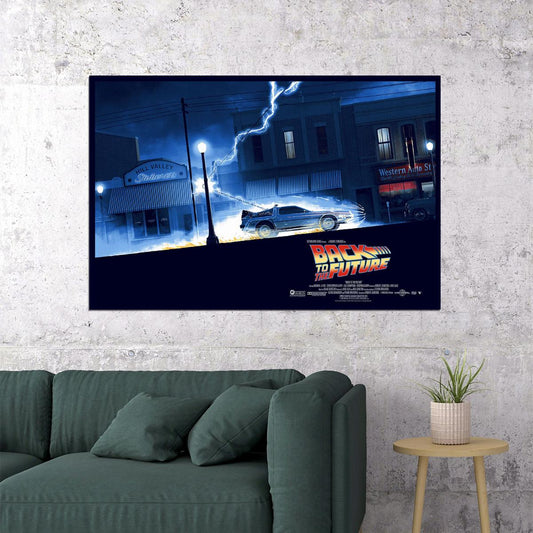 Back To The Future Classic Movie Science Fiction Poster Wall Art Print Home Wall Decor - xonomax
