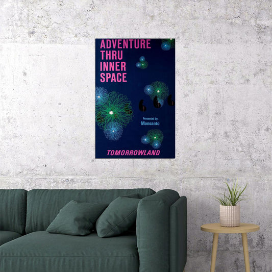 Adventure Thru Inner Space Tomorrowland Fun Center Poster Wall Art Print Home Wall Decor - xonomax