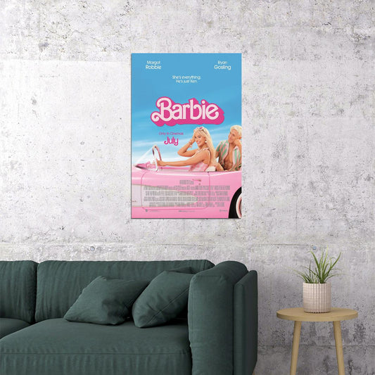 Barbie Adventure Comedy New Movie Cinema Poster Wall Art Print Home Wall Decor - xonomax