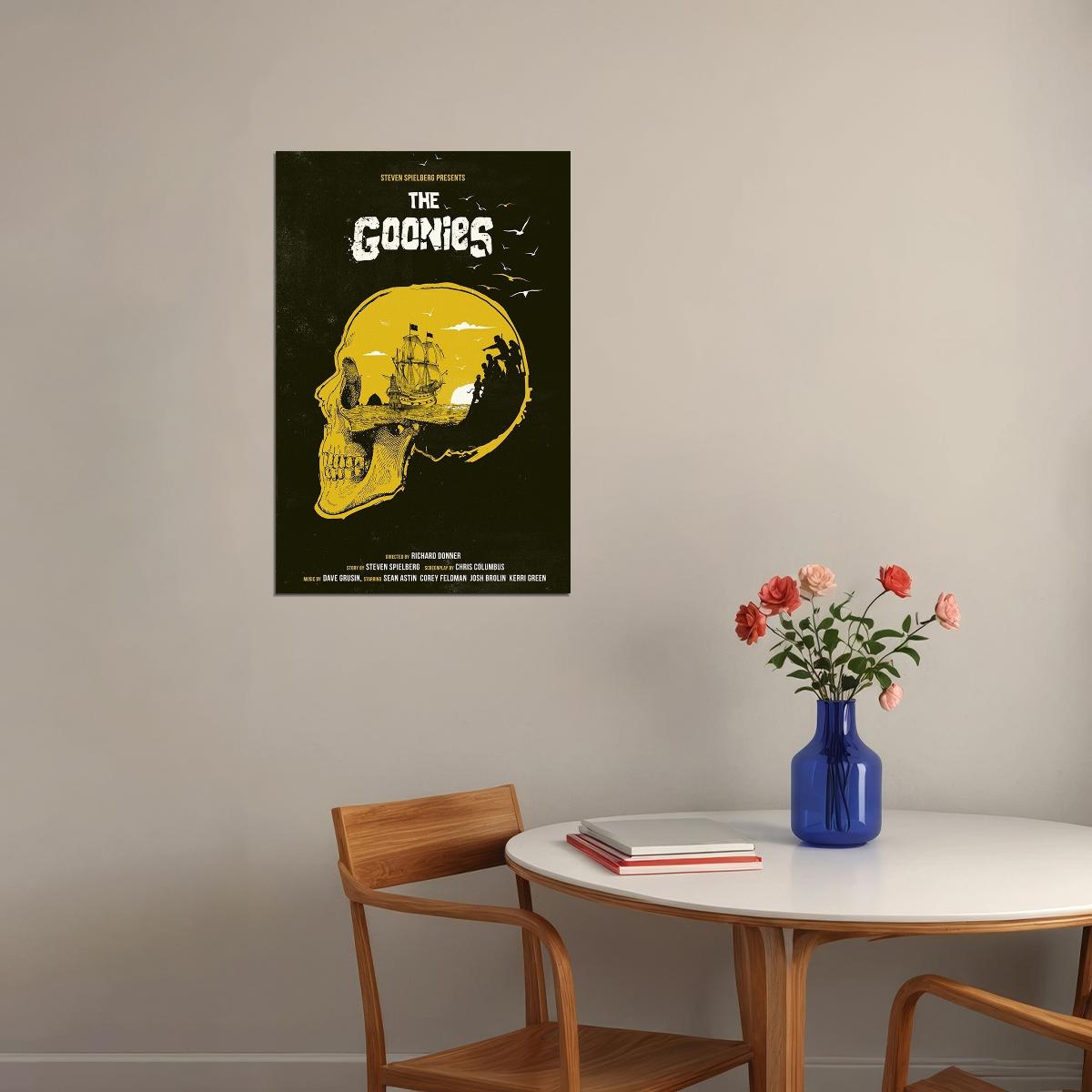 The Goonies Classic Adventure Comedy Movie Poster Wall Art Print Home Wall Decor - xonomax