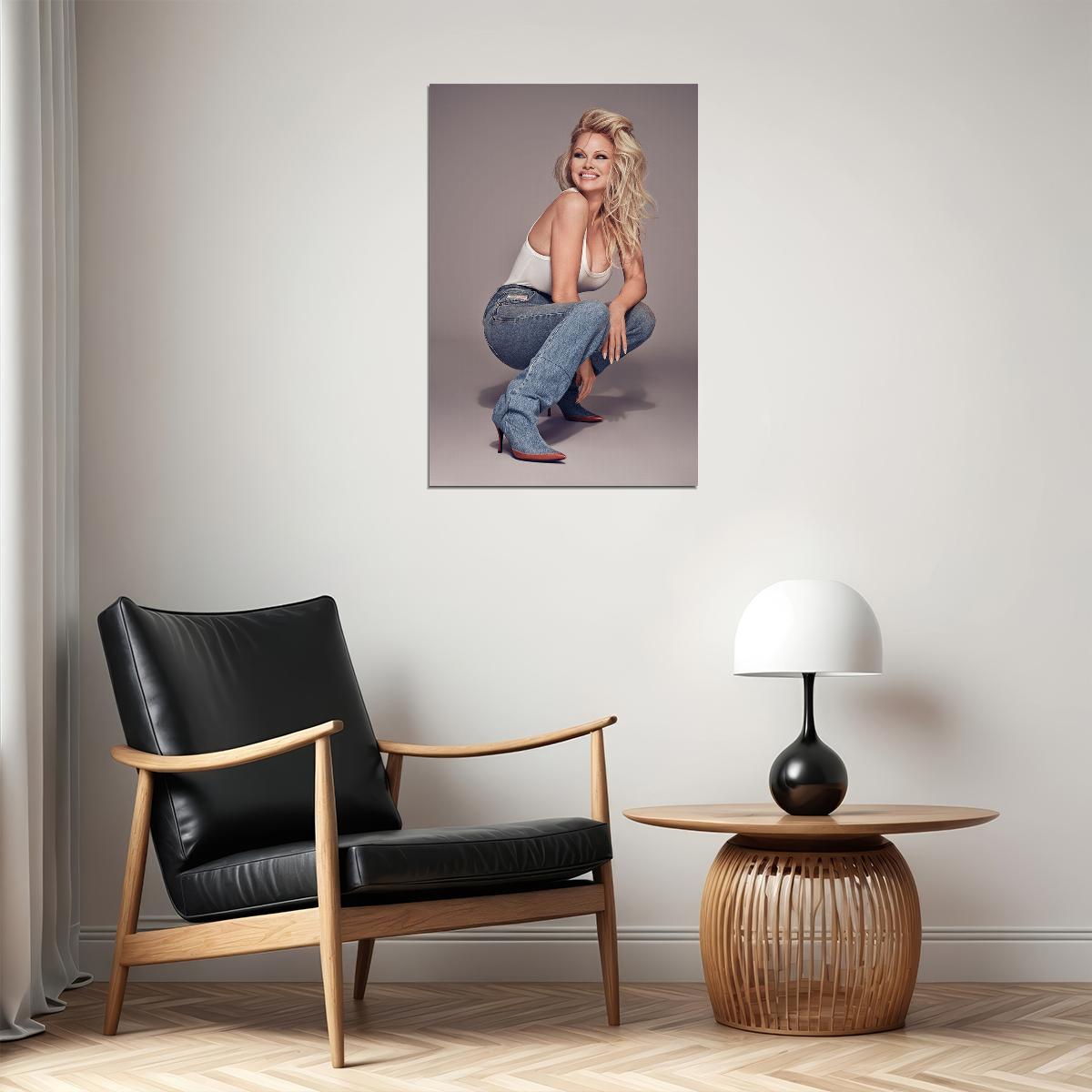 Pamela Anderson Celebrity Cinema Actor Model Artist Poster Wall Art Print Home Wall Decor - xonomax