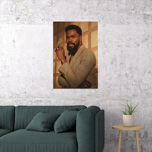 Colman Domingo Celebrity American Movie Actor Gift Poster Wall Art Print Home Wall Decor - xonomax