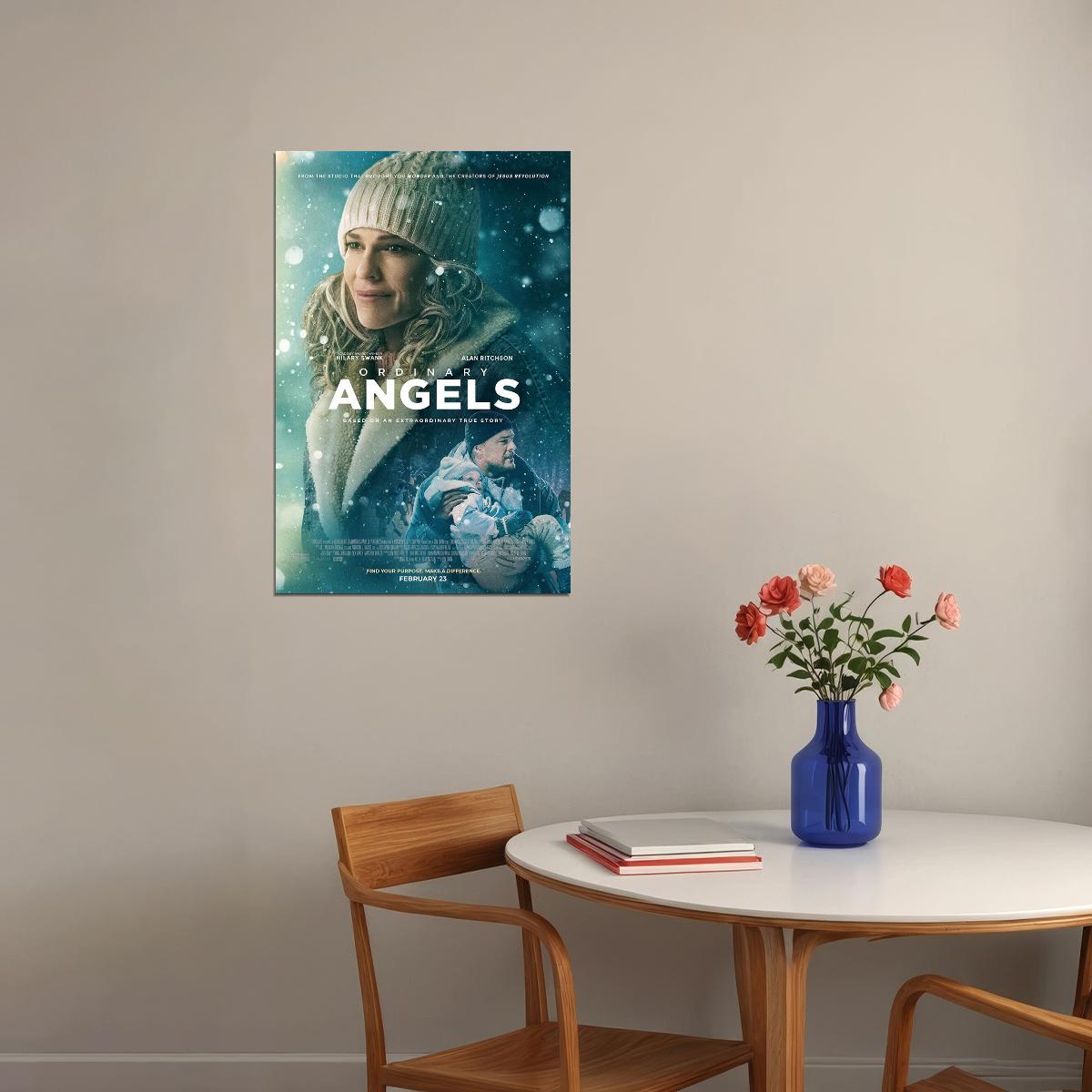 Ordinary Angels Drama Movie Cinema Actor Gift Poster Wall Art Print Home Wall Decor - xonomax