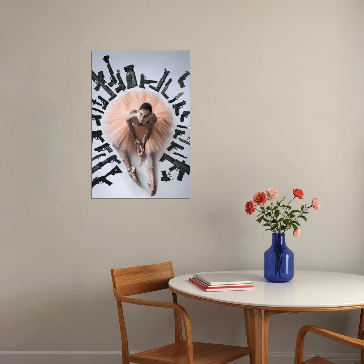 Ballerina 2024 Action Thriller Movie Gift Poster Wall Art Print Home Wall Decor