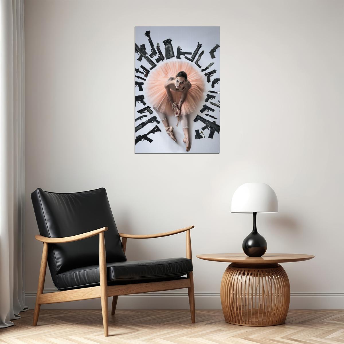Ballerina 2024 Action Thriller Movie Gift Poster Wall Art Print Home Wall Decor