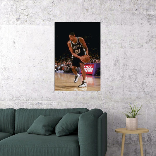 Tim Duncan San Antonio Spurs Basketball Player Poster Wall Art Print Home Wall Decor - xonomax