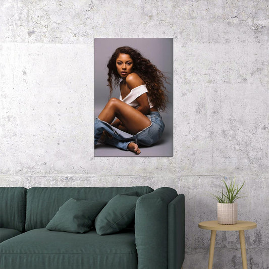 Victoria Monet American Singer And Songwriter Poster Wall Art Print Home Wall Decor - xonomax