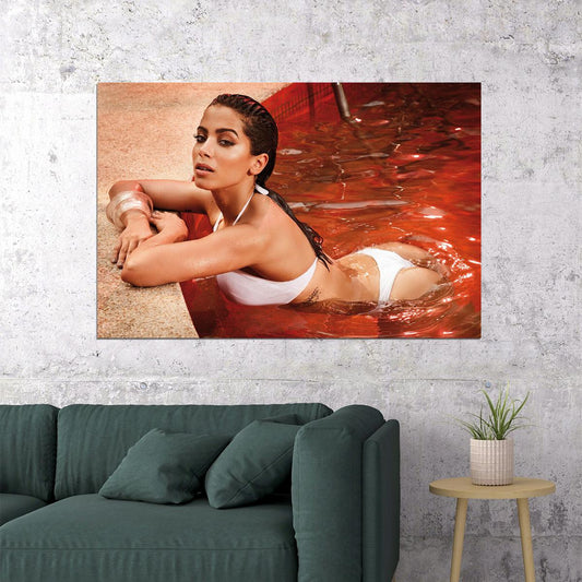Anitta Brazilian Singer Actress And Songwriter Poster Wall Art Print Home Wall Decor - xonomax