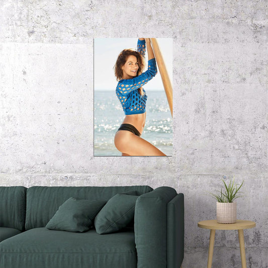 Michelle Monaghan American Artist Actor Poster Wall Art Print Home Wall Decor - xonomax