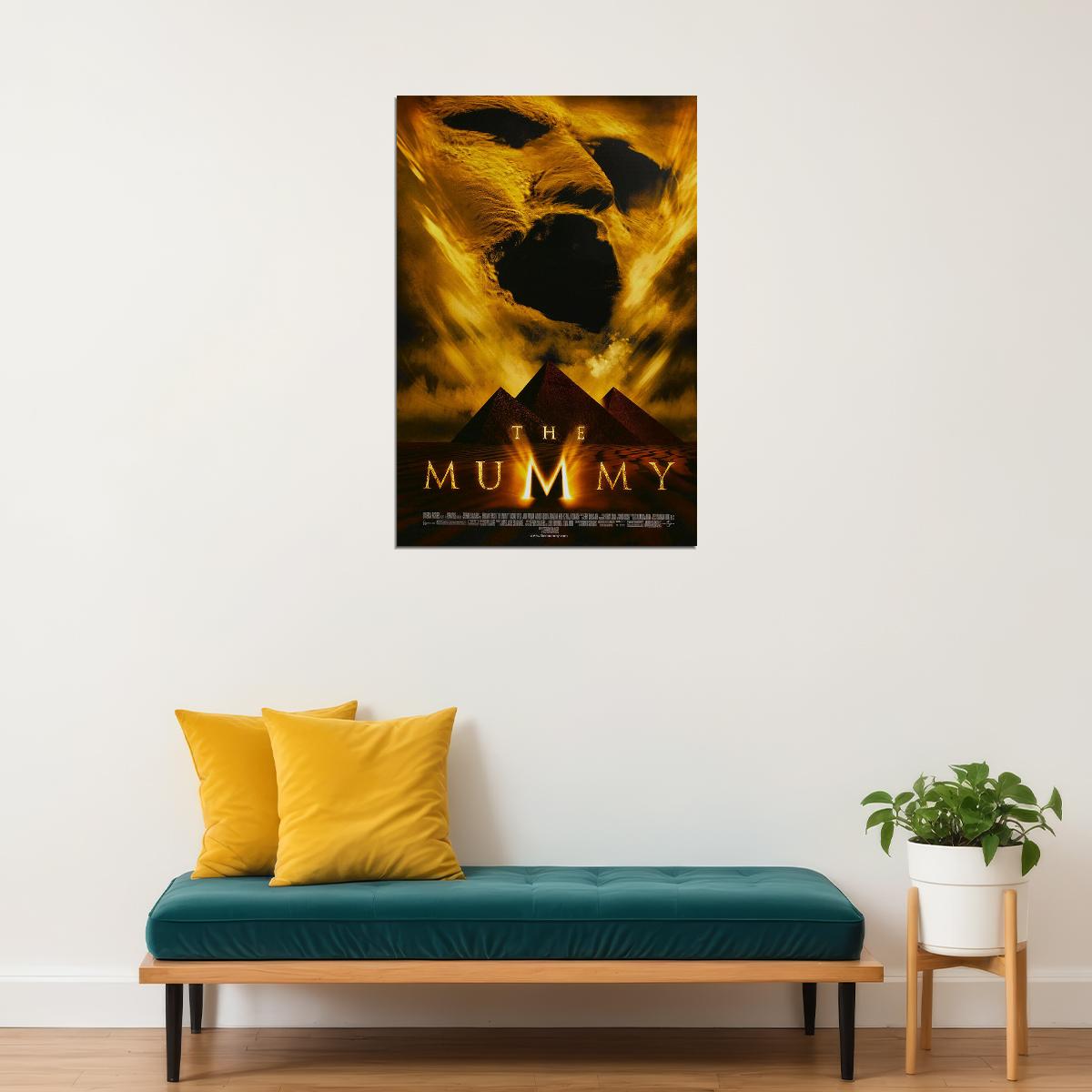 The Mummy 1999 Action Adventure Movie Poster Wall Art Print Home Wall Decor - xonomax