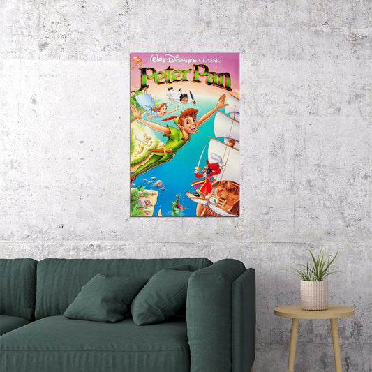 Peter Pan 2003 Animation Adventure Family Comedy Poster Wall Art Print Home Wall Decor - xonomax