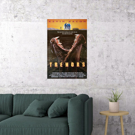 Tremors 1990 Comedy Horror Classic Movie Poster Wall Art Print Home Wall Decor - xonomax