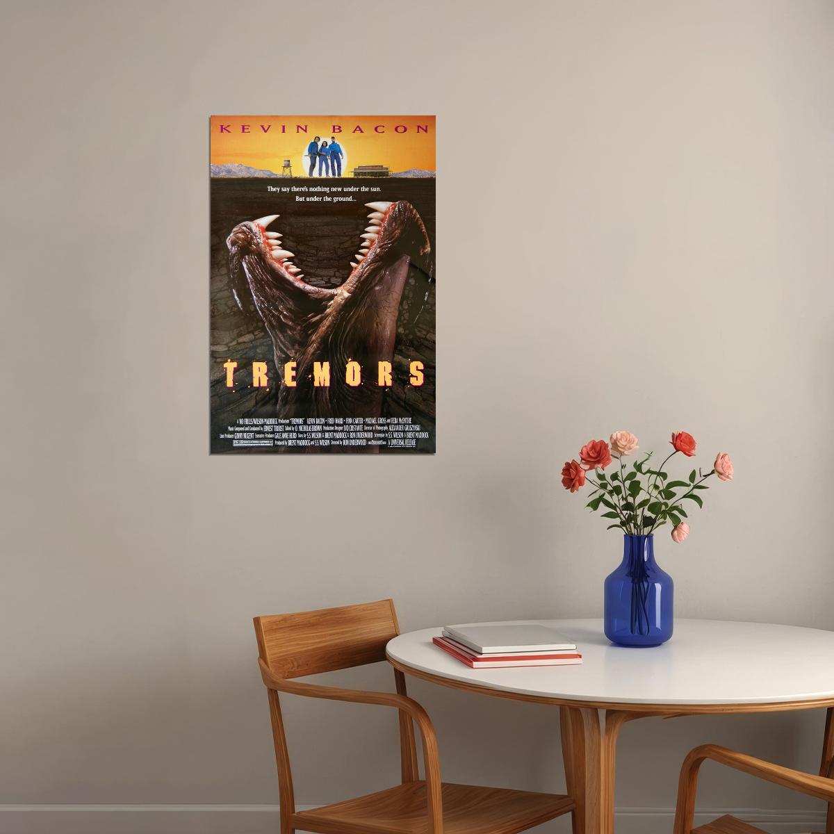 Tremors 1990 Comedy Horror Classic Movie Poster Wall Art Print Home Wall Decor