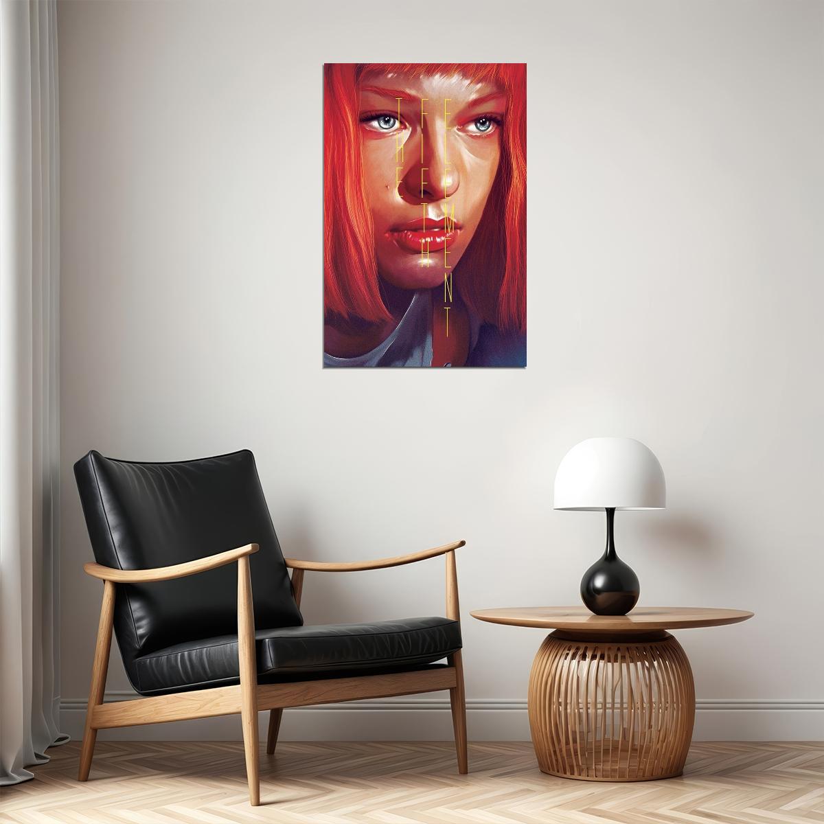 The Fifth Element Science Fiction Action Film Movie Poster Wall Art Print Home Wall Decor - xonomax