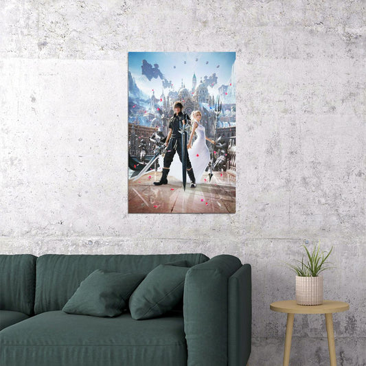 Final Fantasy Xv New Game Action Video Game Poster Wall Art Print Home Wall Decor - xonomax