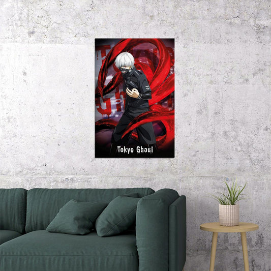 Tokyo Ghoul Action Drama Japan Anime Tv Series Poster Wall Art Print Home Wall Decor - xonomax