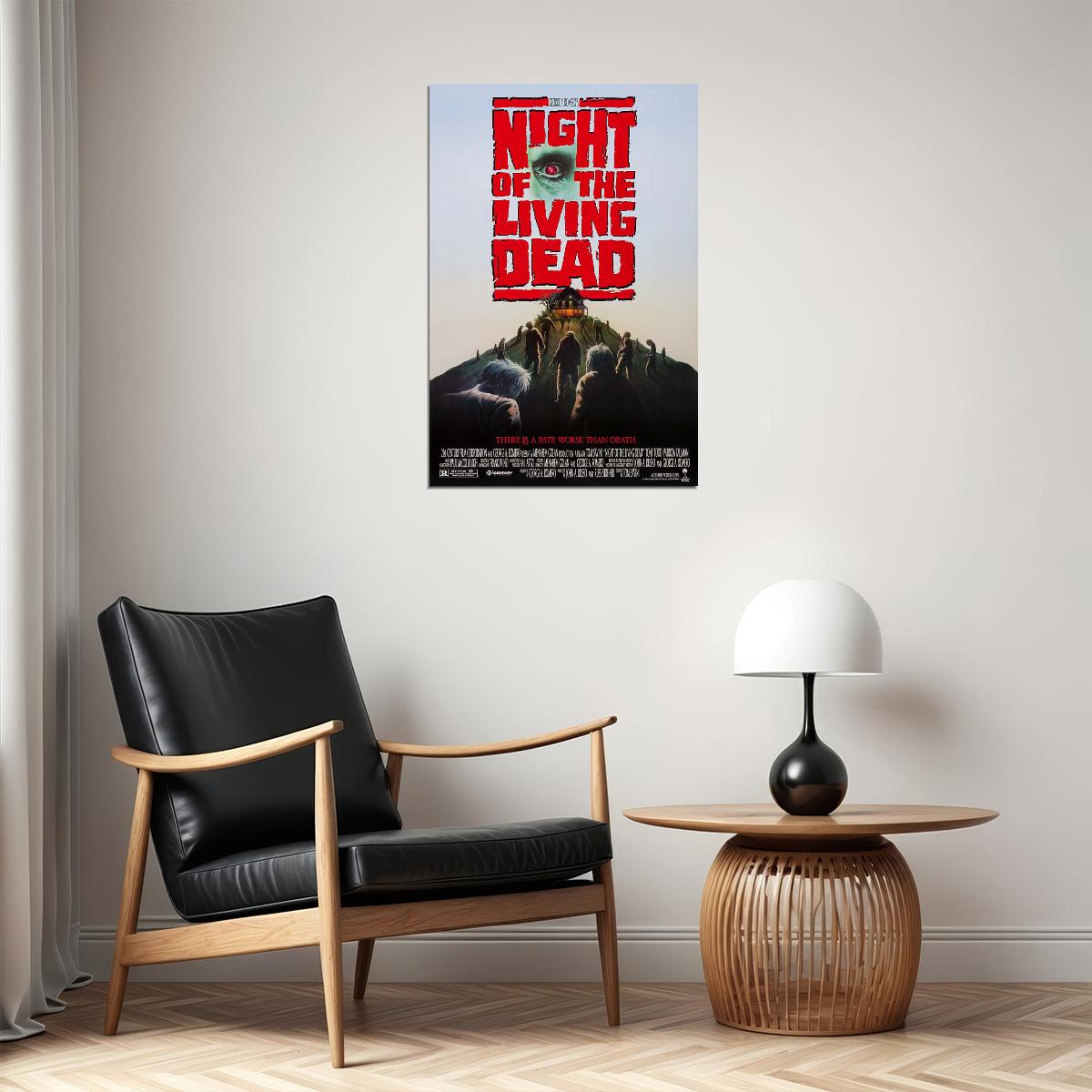 Night Of The Living Dead Classic Horror Movie Poster Wall Art Print Home Wall Decor - xonomax