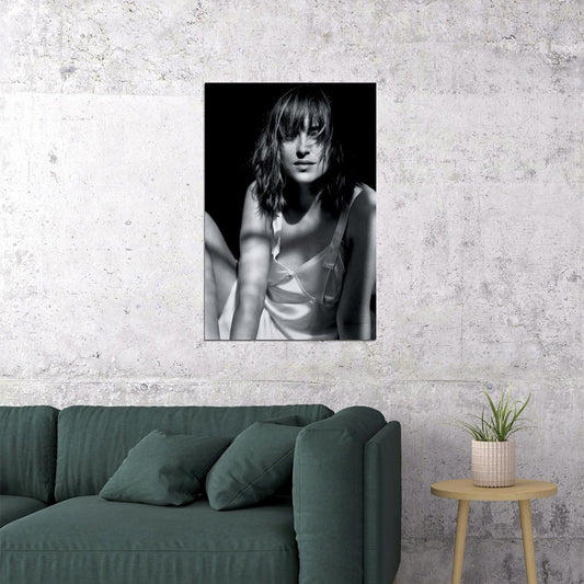 Dakota Johnson Celebrity American Model Movie Actor Poster Wall Art Print Home Wall Decor - xonomax