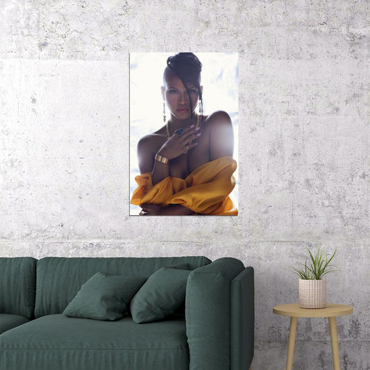 Cassie American Singer Movie Actor Beauty Woman Poster Wall Art Print Home Wall Decor - xonomax