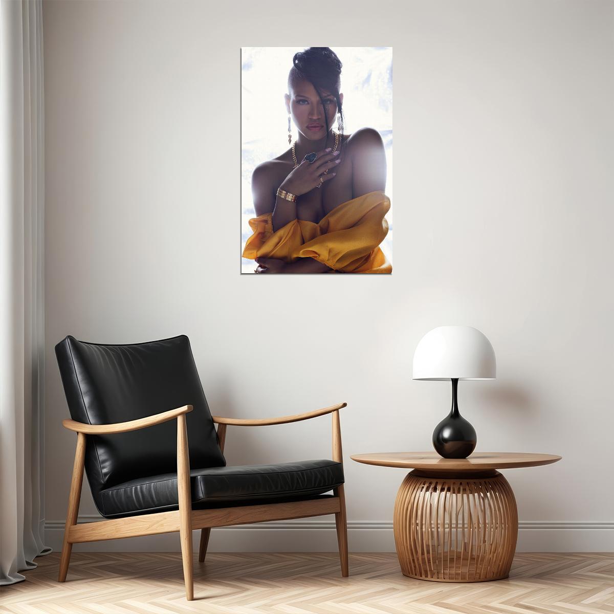 Cassie American Singer Movie Actor Beauty Woman Poster Wall Art Print Home Wall Decor - xonomax
