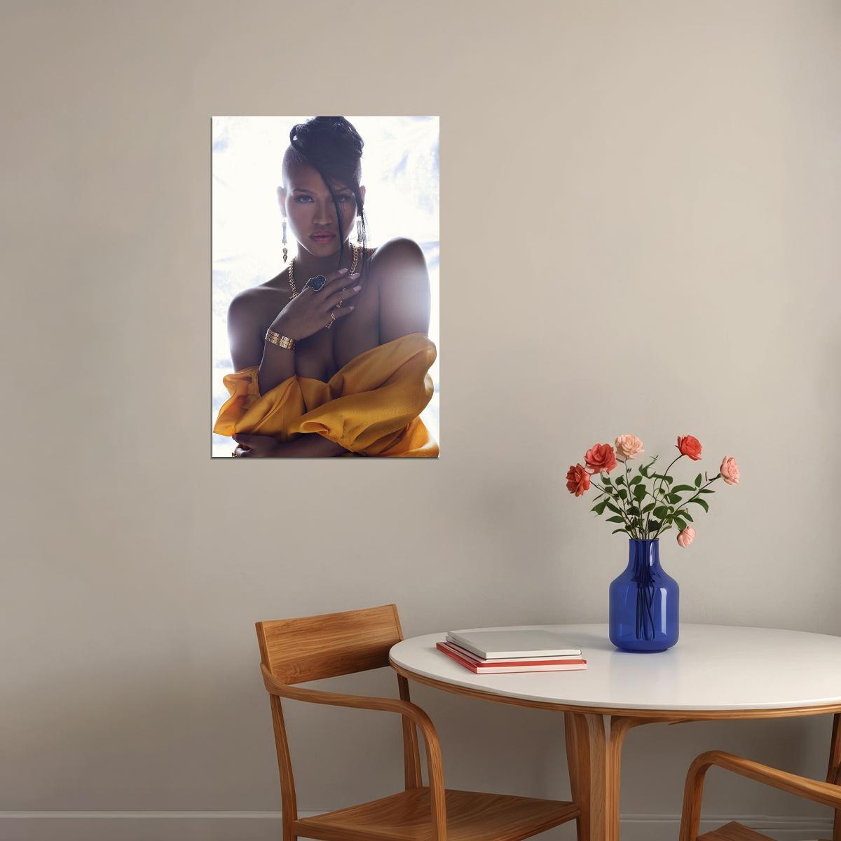Cassie American Singer Movie Actor Beauty Woman Poster Wall Art Print Home Wall Decor - xonomax