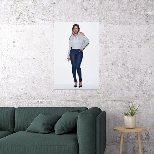 La La Anthony Celebrity American Actress Beauty Woman Poster Wall Art Print Home Wall Decor - xonomax