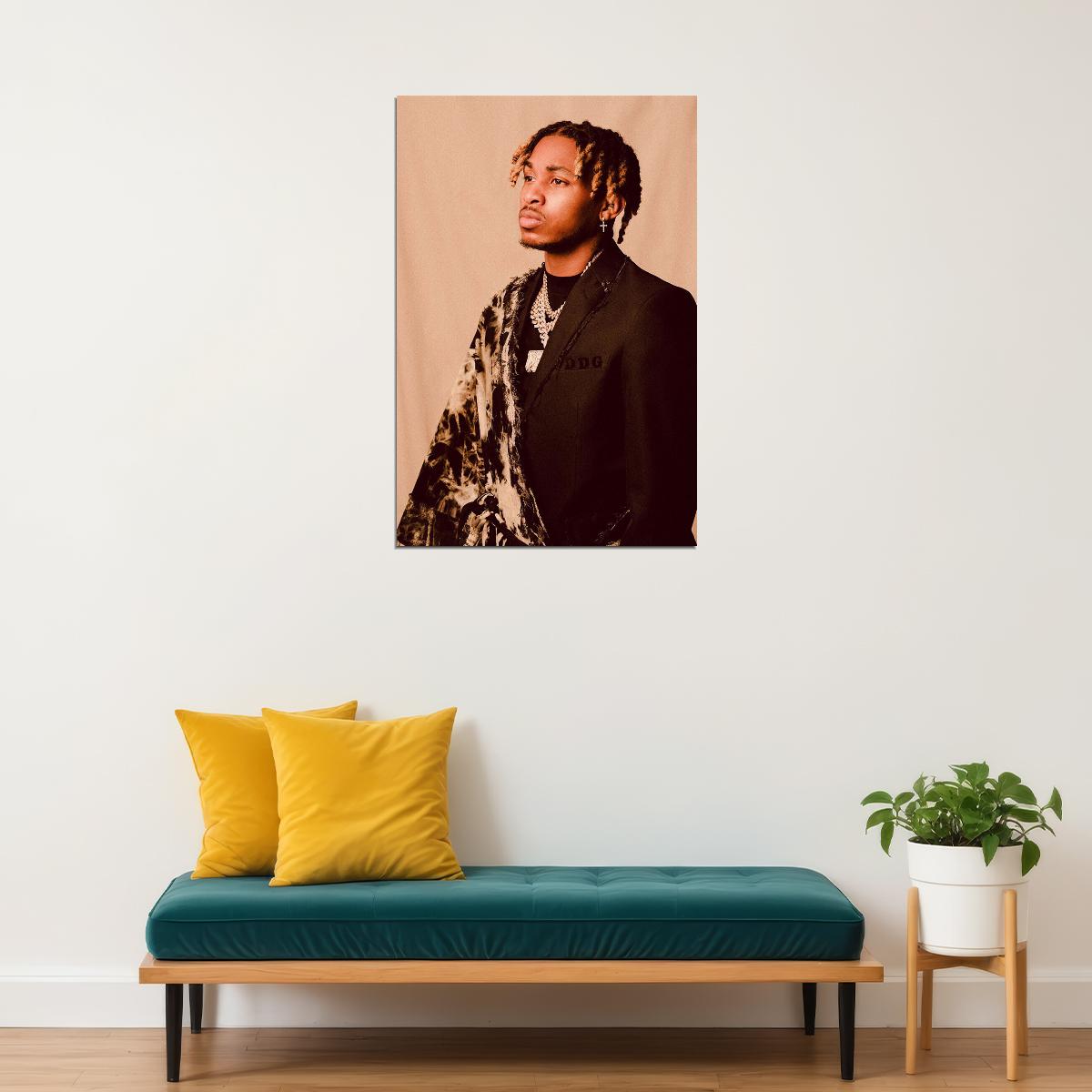 Ddg Celebrity American Singer Rap Music Poster Wall Art Print Home Wall Decor - xonomax