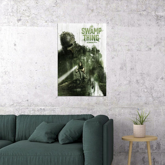 Swamp Thing Science Fiction Tv Series Movie Poster Wall Art Print Home Wall Decor - xonomax
