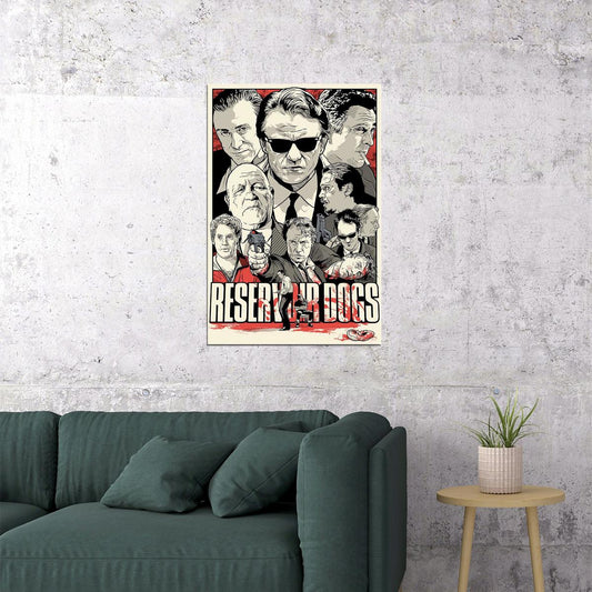 Reservoir Dogs Crime Thriller Movie Cinema Poster Wall Art Print Home Wall Decor - xonomax