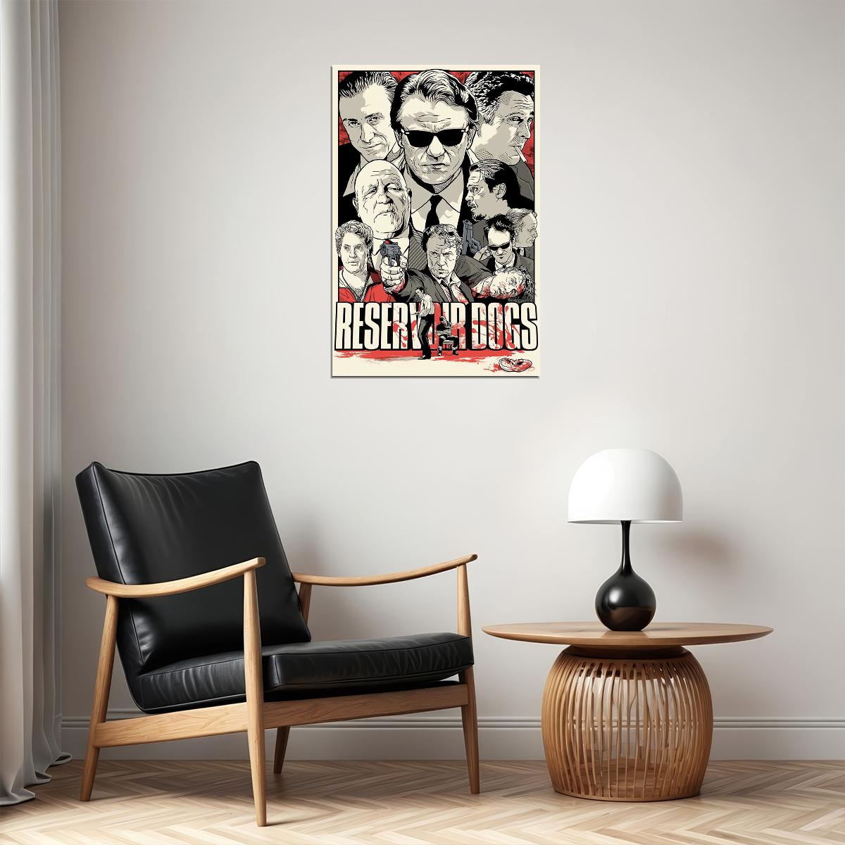 Reservoir Dogs Crime Thriller Movie Cinema Poster Wall Art Print Home Wall Decor - xonomax