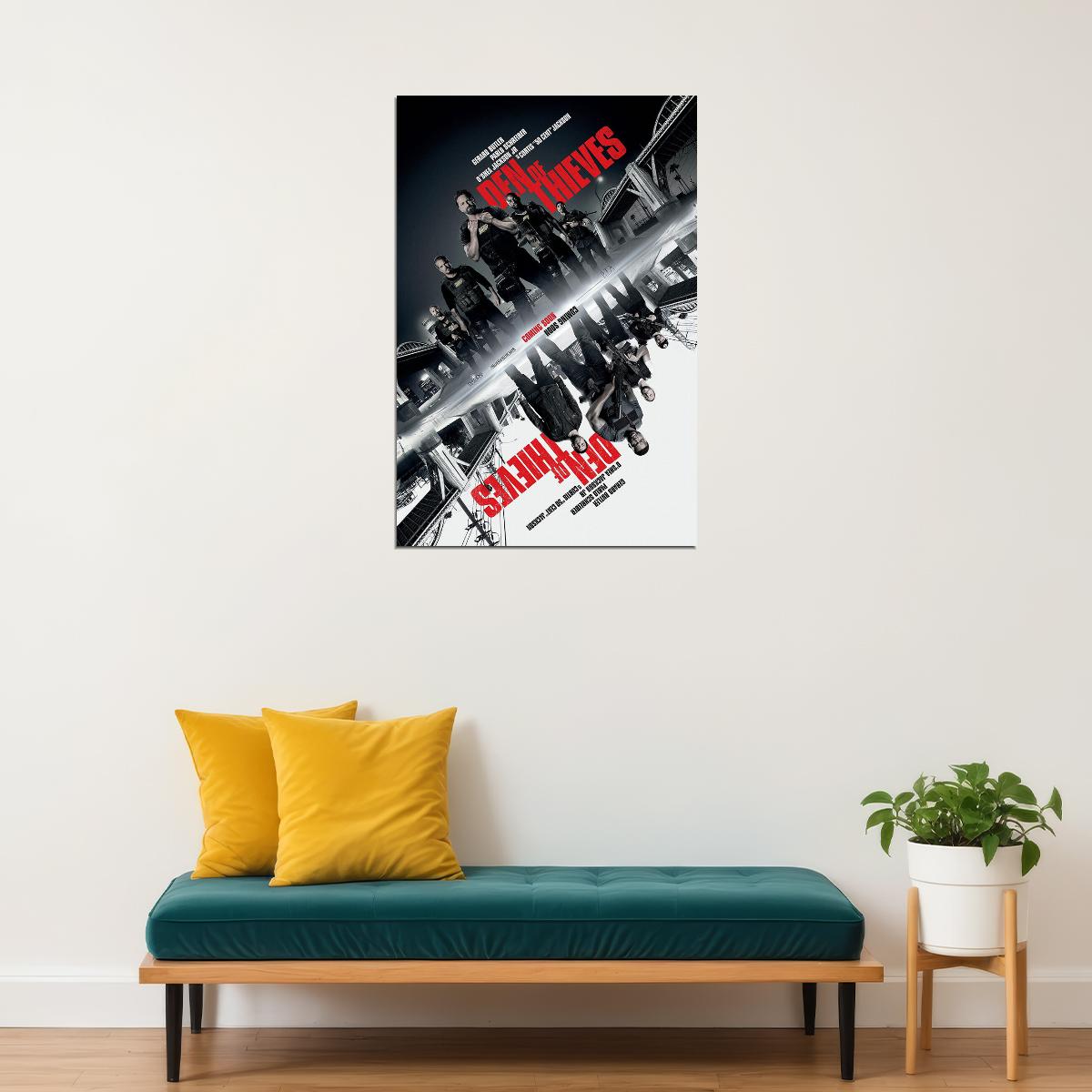 Den Of Thieves Action Thriller Movie Film Poster Wall Art Print Home Wall Decor