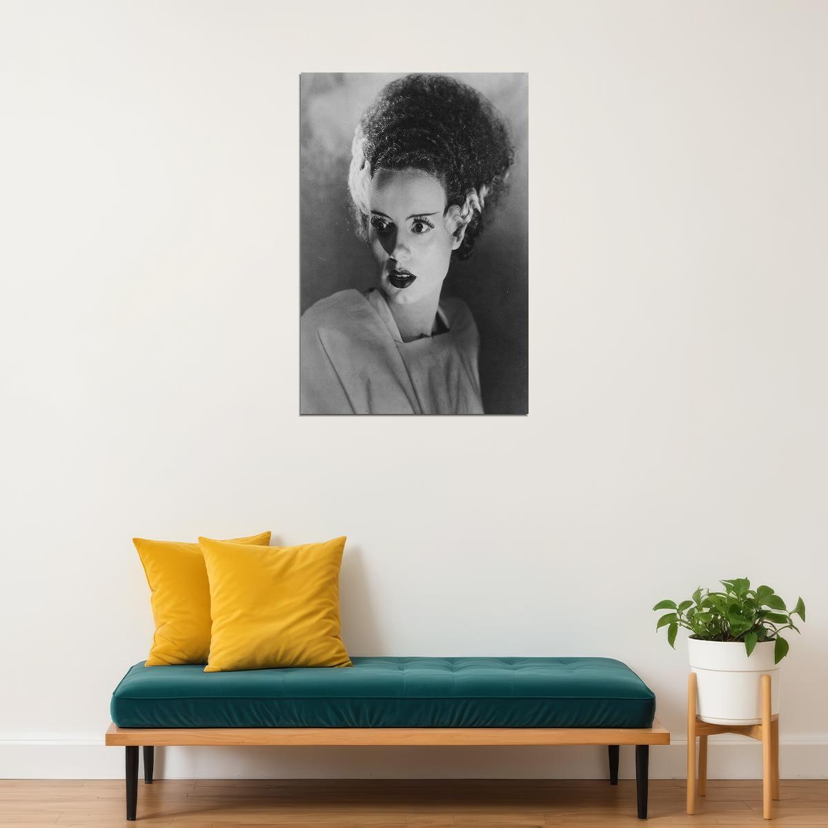 Elsa Lanchester Celebrity British Cinema Actor Poster Wall Art Print Home Wall Decor - xonomax