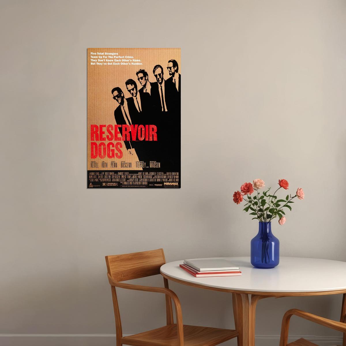 Reservoir Dogs Crime Thriller Movie Cinema Poster Wall Art Print Home Wall Decor - xonomax