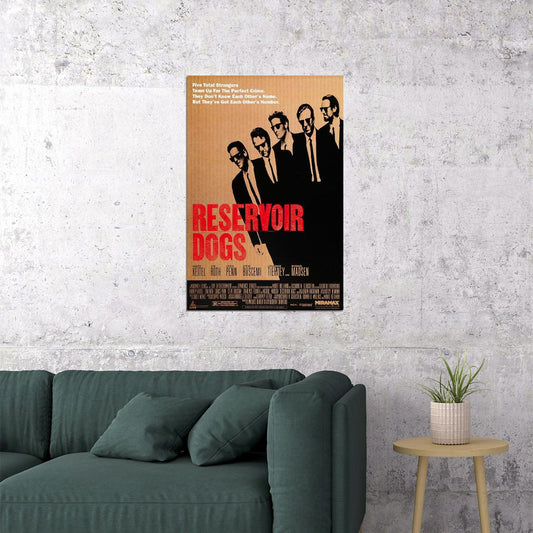 Reservoir Dogs Crime Thriller Movie Cinema Poster Wall Art Print Home Wall Decor - xonomax