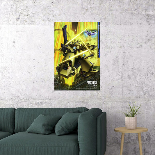 The-o Pmx-003 Gundam Mechanical Japanese Anime Poster Wall Art Print Home Wall Decor - xonomax