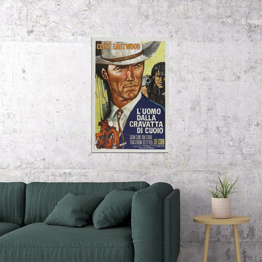Coogan's Bluff Movie Action Comedy Crime Poster Wall Art Print Home Wall Decor - xonomax