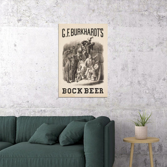 Heineken Bock Beer Vintage Advertising Beer And Wine Poster Wall Art Print Home Wall Decor - xonomax