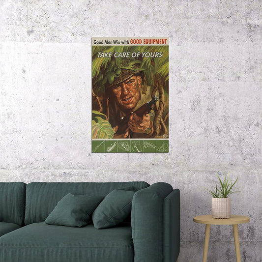 Take Care Of Yours World War 2 Ww2 Vintage Poster Wall Art Print Home Wall Decor - xonomax