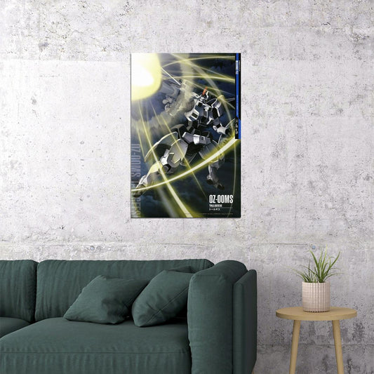 Tallgeese 0z-00ms Gundam Mechanical Japanese Anime Poster Wall Art Print Home Wall Decor - xonomax