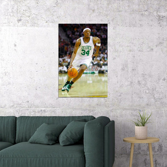 Paul Pierce Boston Basketball Player Poster Wall Art Print Home Wall Decor - xonomax