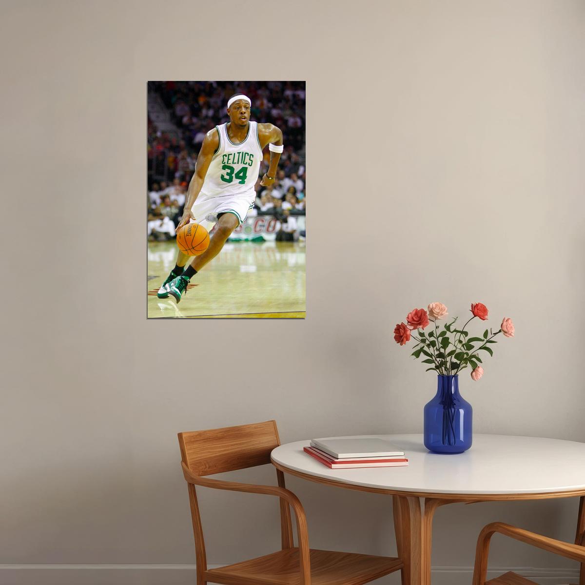 Paul Pierce Boston Basketball Player Poster Wall Art Print Home Wall Decor - xonomax